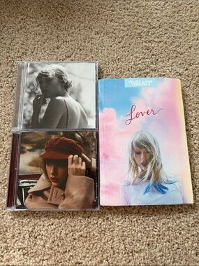 Taylor Swift Lover Deluxe Album Version 3 – Pastel Pink Blue
